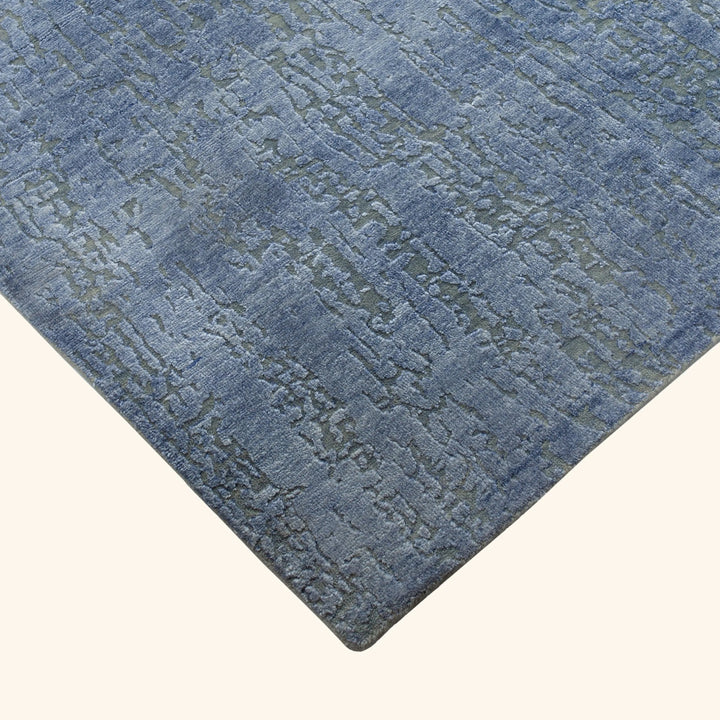 Transitional Wool Art Silk Blend Rug - 8' x 10'
