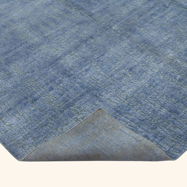 Transitional Wool Art Silk Blend Rug - 8' x 10'