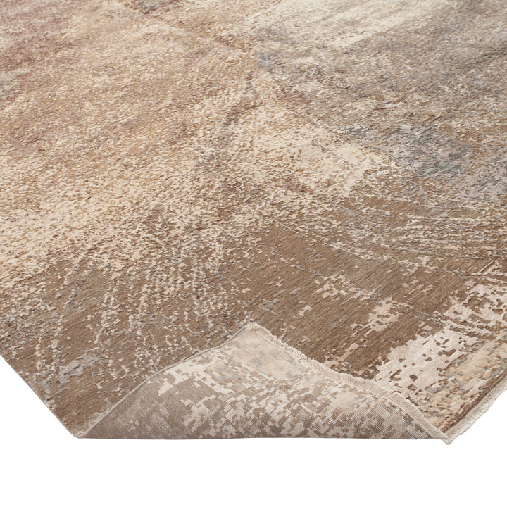 Transitional Wool Art Silk Blend Rug - 12' x 18'3"