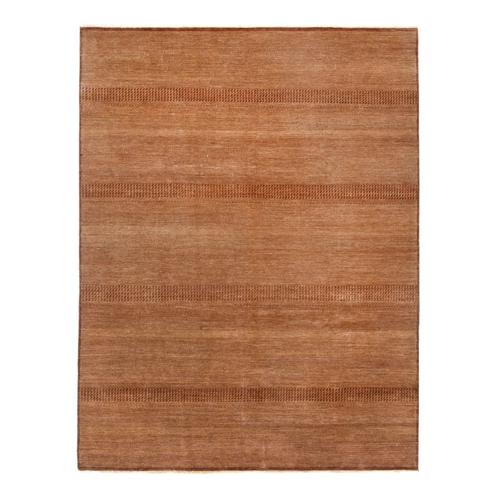 Transitional Wool Art Silk Blend Rug - 9'2" x 11'10"
