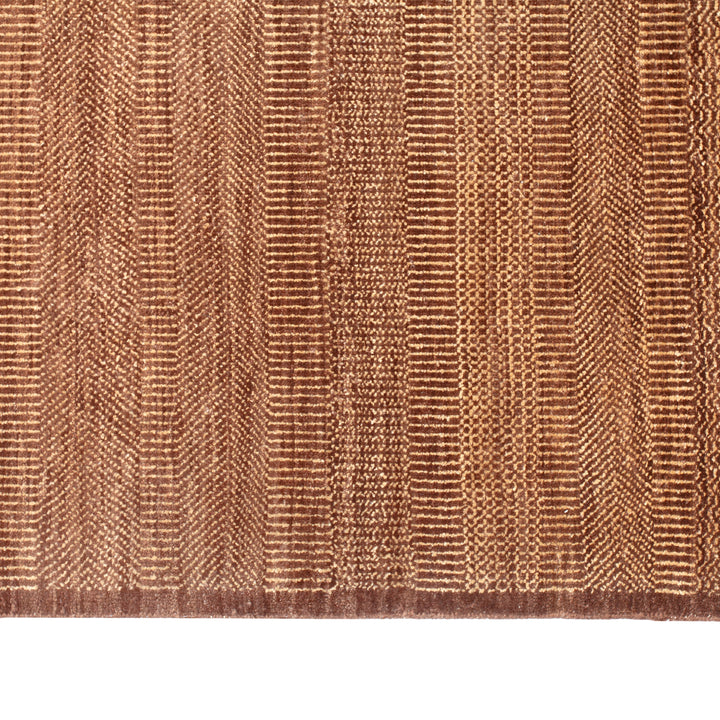 Transitional Wool Art Silk Blend Rug - 9'2" x 11'10"