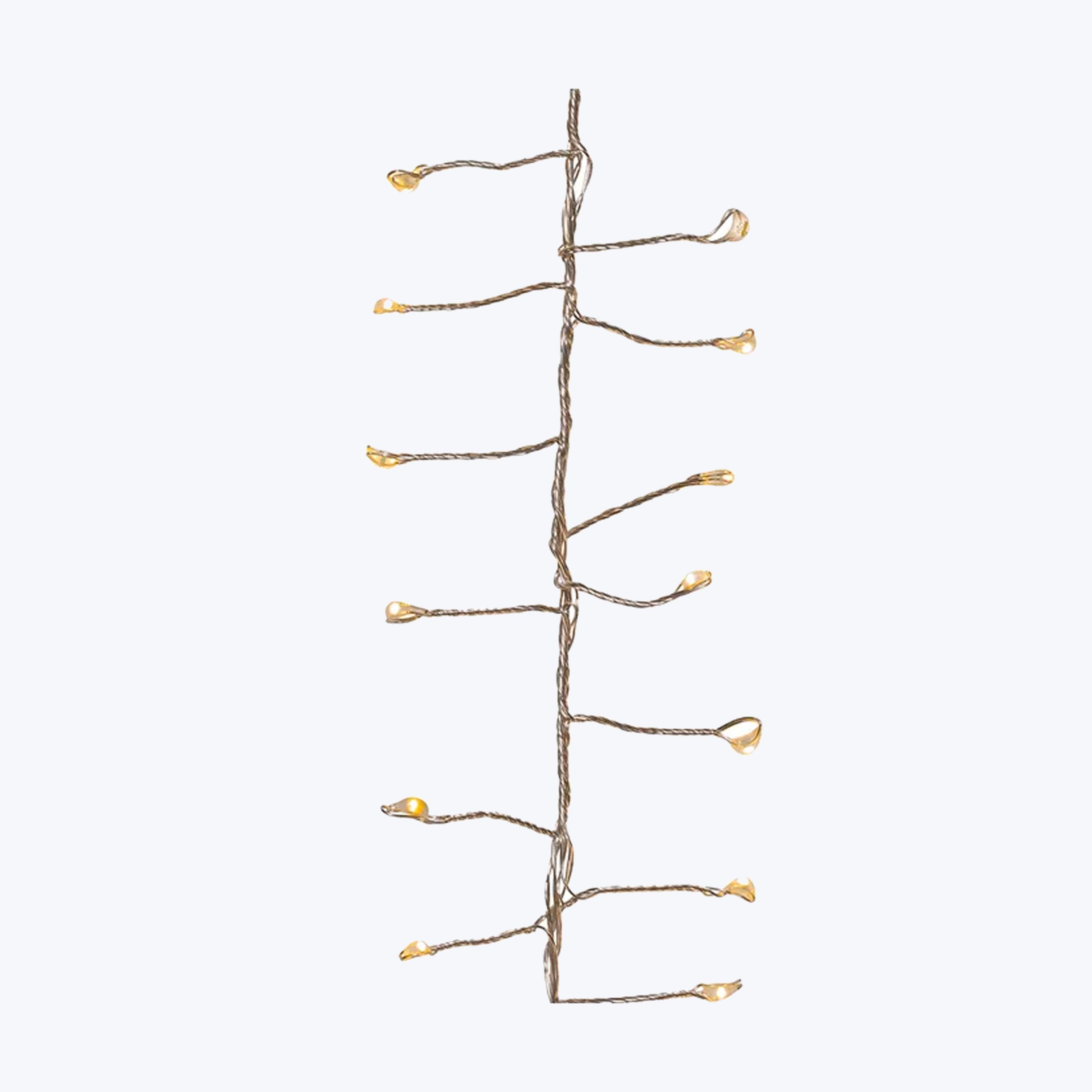 8' Warm White Fairy Twinkle Light Garland - Thumbnail 2