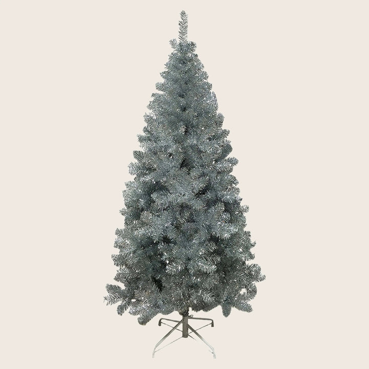 6' Un-Lit Silver Point Tree