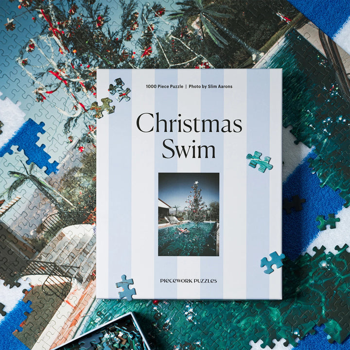 Christmas Swim 1000 Piece Puzzle