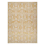 Gold Swedish Inspried Wool Flatweave Rug - 13'9" x 18'3"