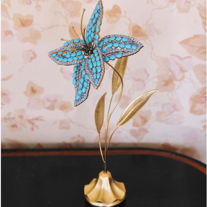 Blue Tiger Lily Specimen