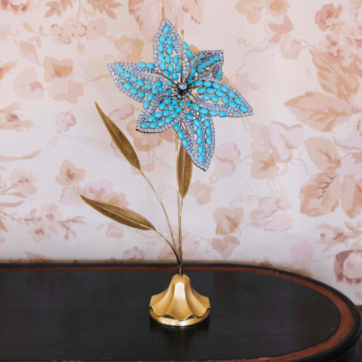 Blue Tiger Lily Specimen