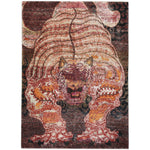 Image for Pink Alchemy Contemporary Wool Silk Blend Rug - 4' x 5'