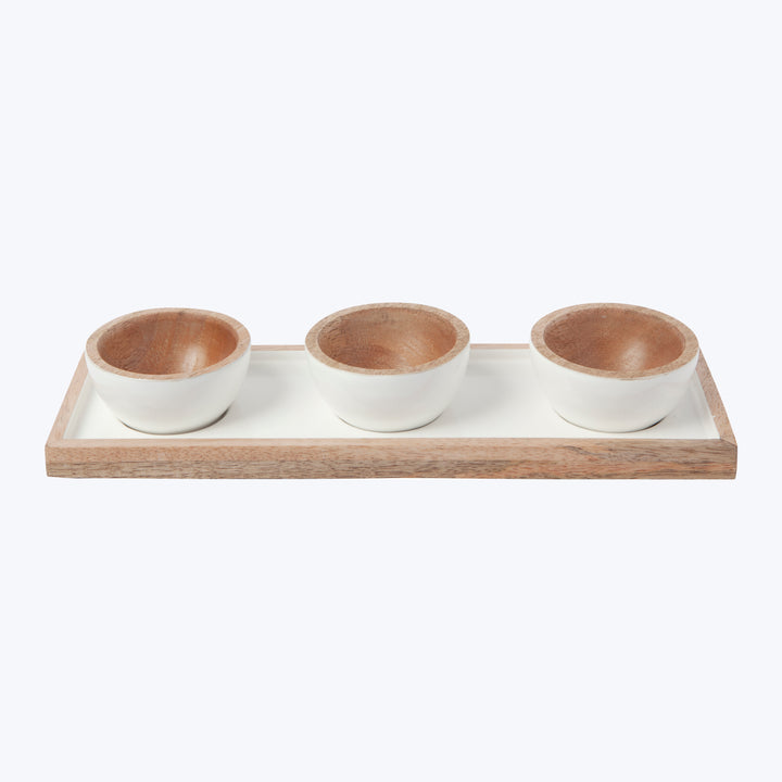 Madras Classic Dipping Bowl Set
