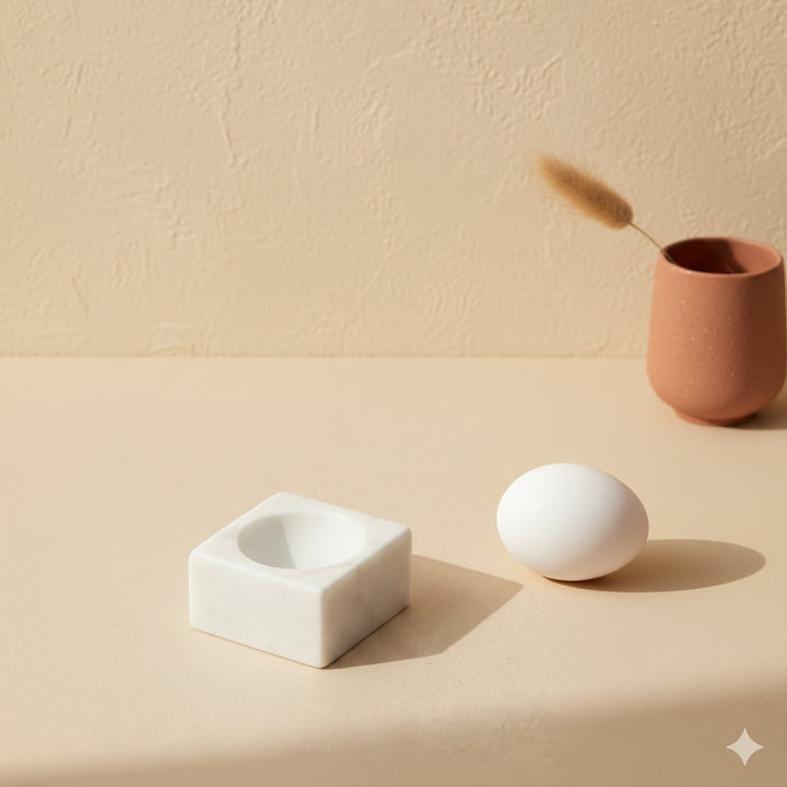 Marble Egg Cup, Large