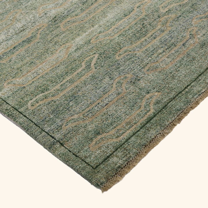 Alchemy Contemporary Wool Silk Blend Rug