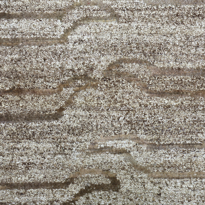 Alchemy Contemporary Wool Silk Blend Rug