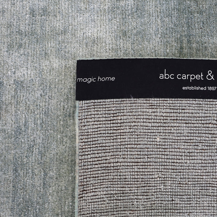 Solid Alchemy Mohair Rug Sage / 10' x 14'