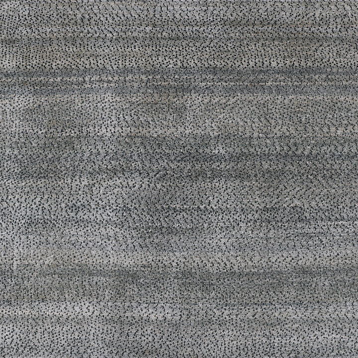 Blue Alchemy Textured Wool Silk Blend Rug - 9' x 12'