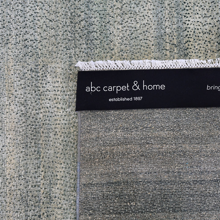 Blue Alchemy Textured Wool Silk Blend Rug - 9' x 12'