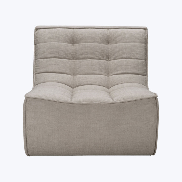 N701 Tufted Armless Chair