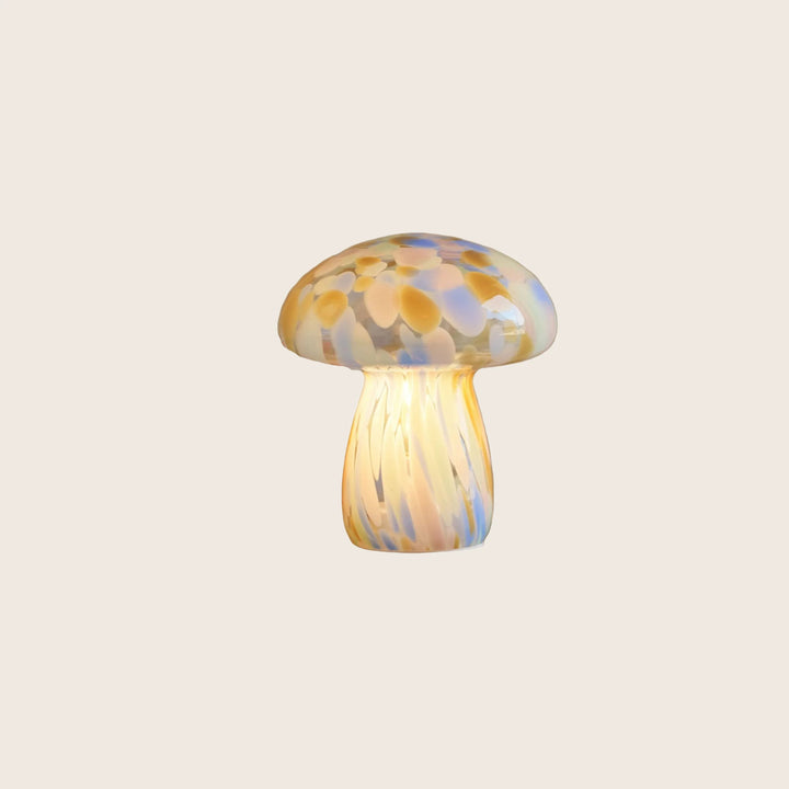 Slim Close Top Mushroom Portable Lamp