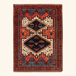 Traditional Kazak Wool Rug - 5'11" x 7'11"