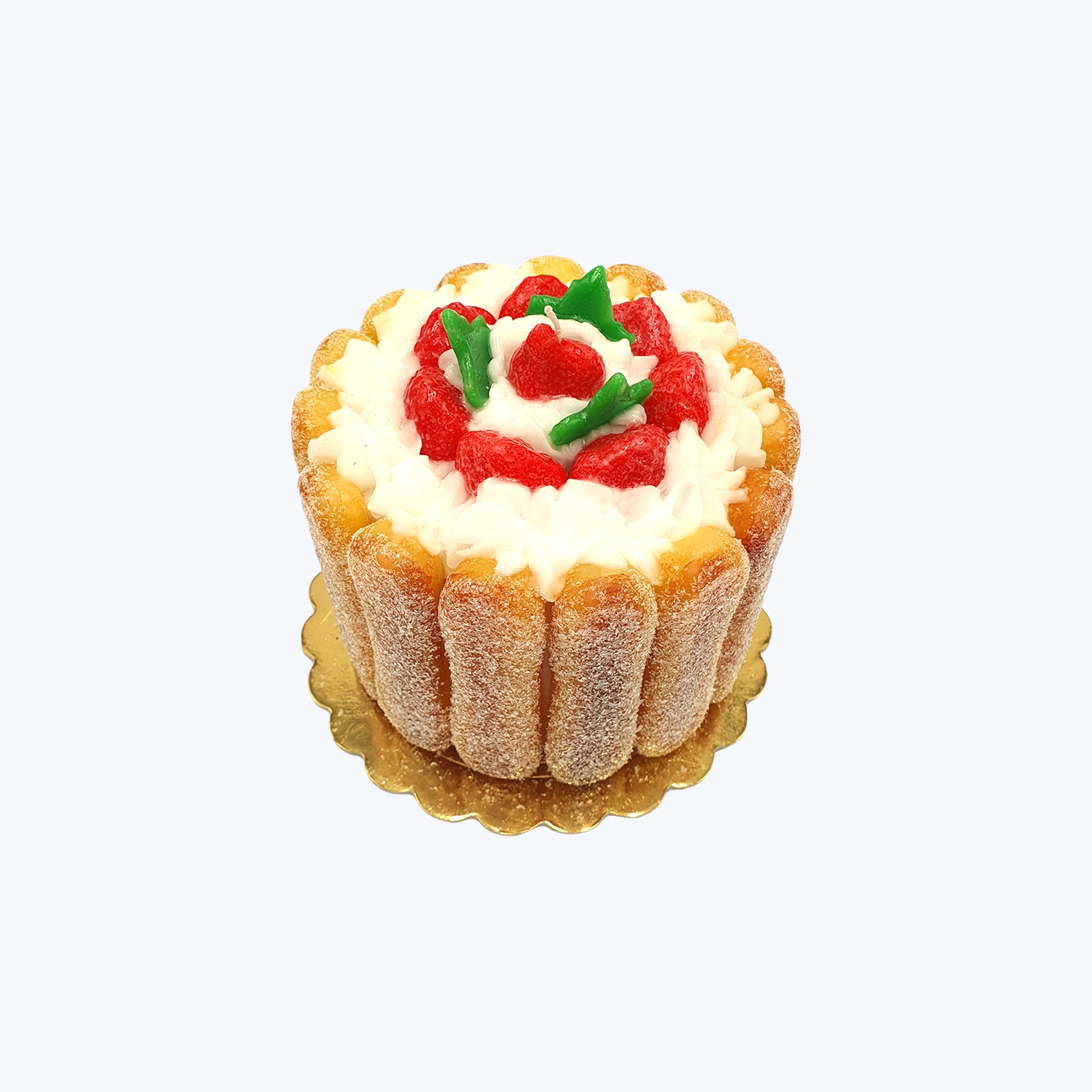 Ladyfinger Cake Candle