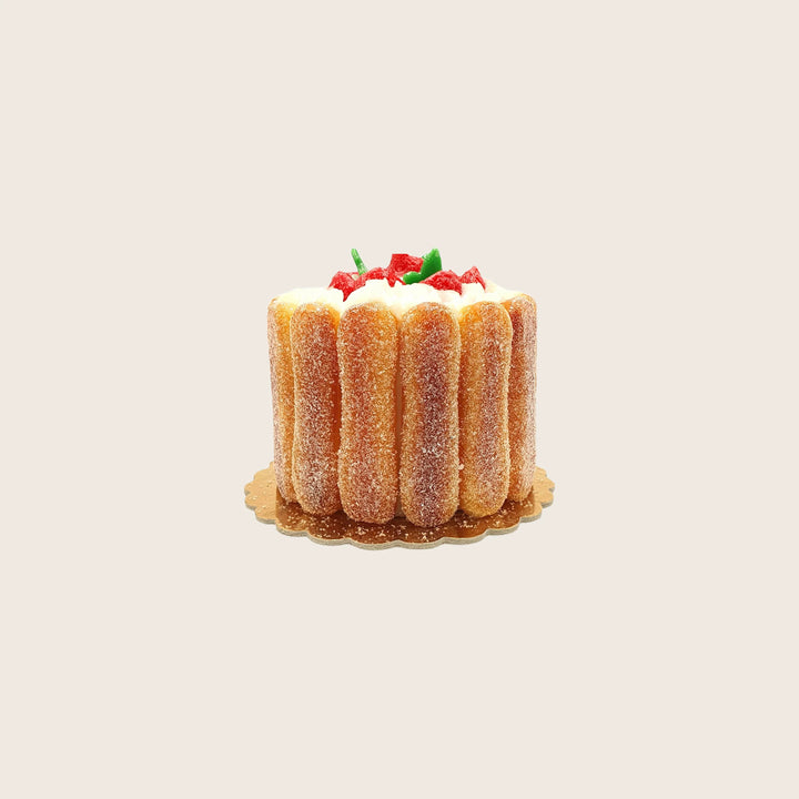 Ladyfinger Cake Candle
