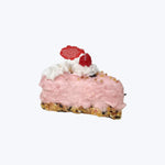 Rosa Torta Cake Slice Candle