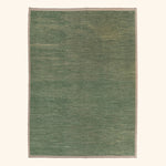 Green Zameen Textured Wool Rug - 9' x 12'