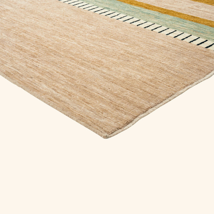 Natural Contemporary Wool Rug - 8' x 10'