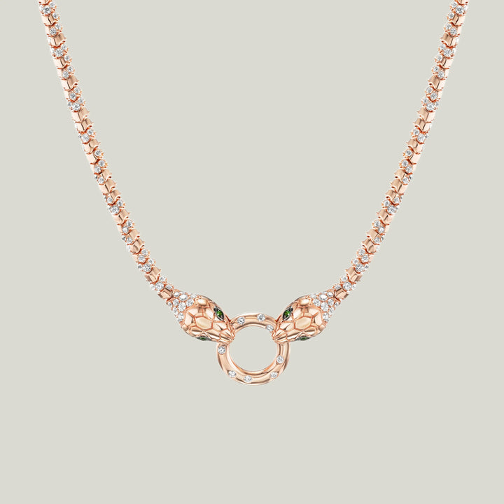 Nouveau Double Head Necklace
