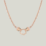 Nouveau Double Head Necklace