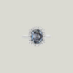 Grey Spinel Bloom Ring