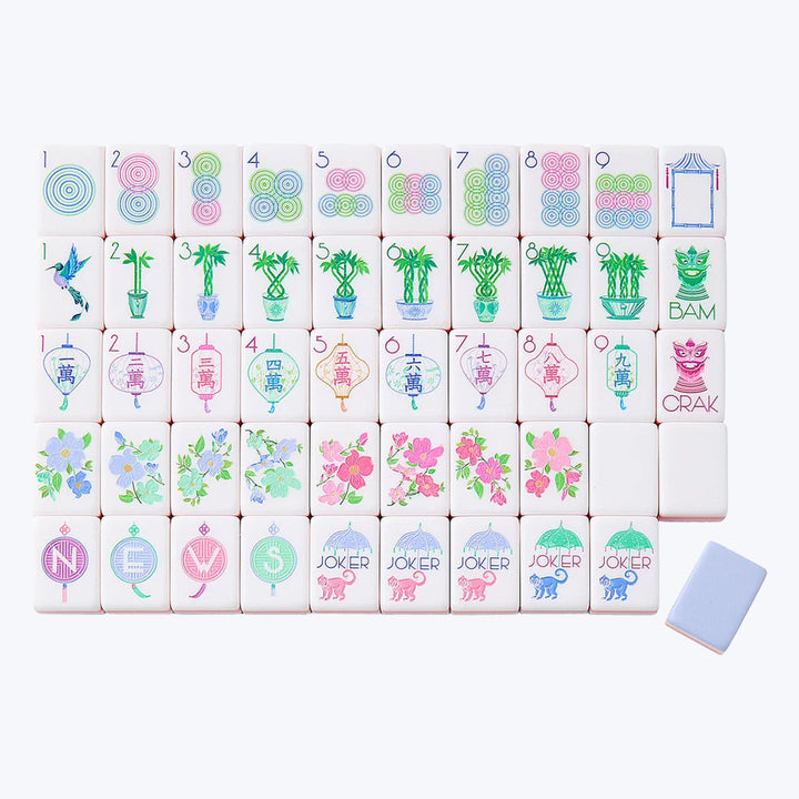 Luminaire Mahjong Tiles
