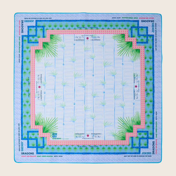 Palm Paradise Mahjong Mat