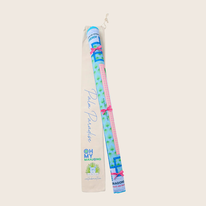Palm Paradise Mahjong Mat