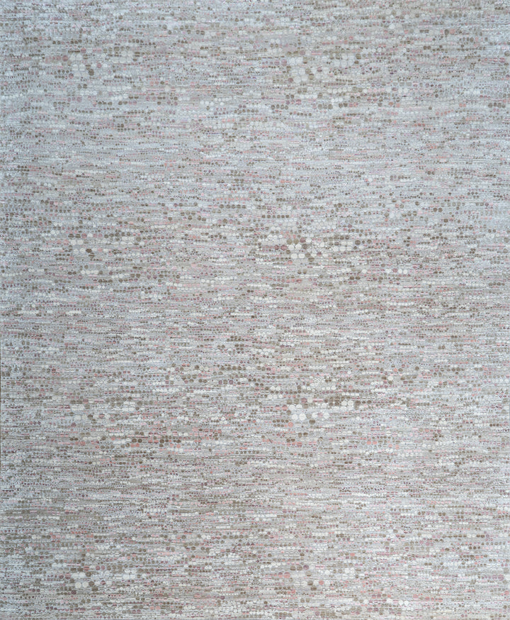 Contemporary Silk Wool Blend Rug