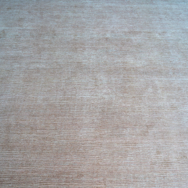 Textured Wool Silk Blend Rug