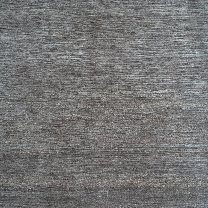 Textured Wool Silk Blend Rug