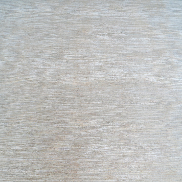 Textured Wool Silk Blend Rug