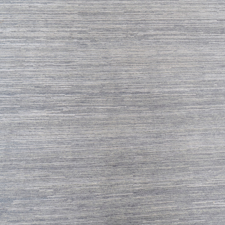 Textured Wool Silk Blend Rug