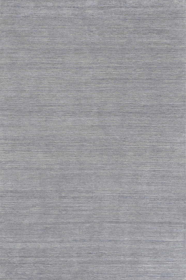 Textured Wool Silk Blend Rug