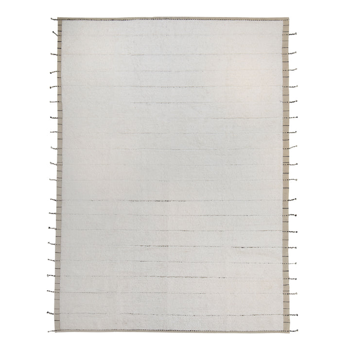 Zameen Transitional Wool Cotton Rug - 9' x 12'3"