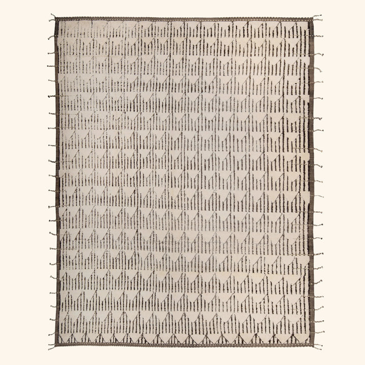 Zameen Transitional Wool Cotton Rug - 9'7" x 11'11"
