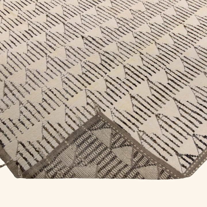 Zameen Transitional Wool Cotton Rug - 9'7" x 11'11"