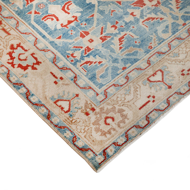 Tradtional Vintage Persian Malayer Wool Rug - 4'4" x 6'6"