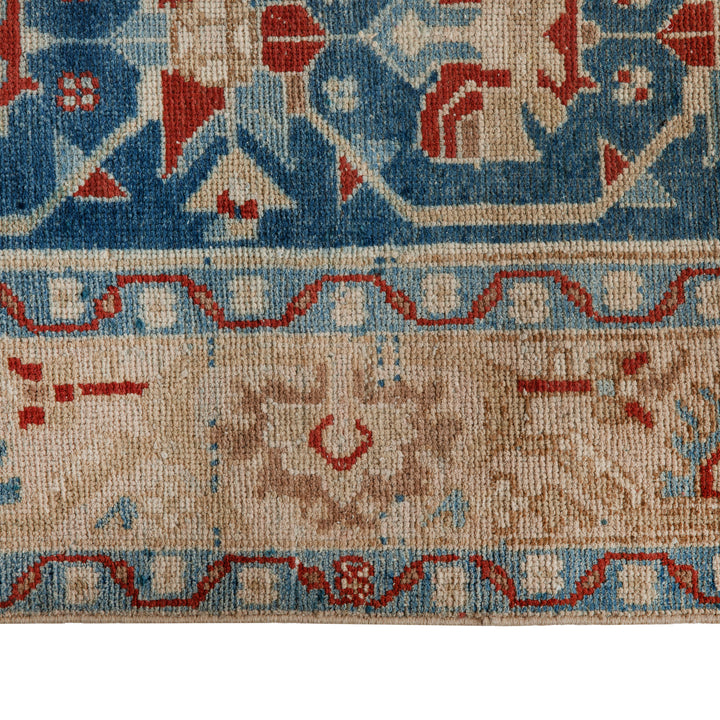 Tradtional Vintage Persian Malayer Wool Rug - 4'4" x 6'6"