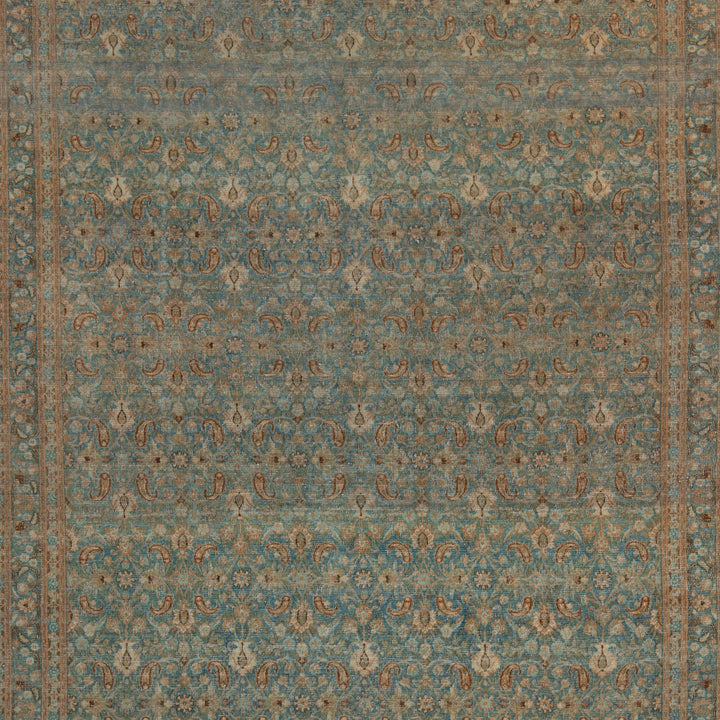 Vintage Tradtional Perisan Khorassan Wool Rug - 6'7" x 10'