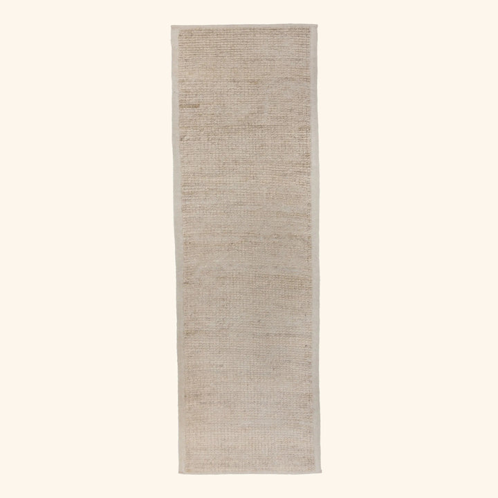 Zameen Transitional Silk Wool Blend Runner - 2'9" x 9'3"