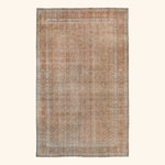 Vintage Tradtional Persian Tabriz Wool Rug - 8'2" x 13'2"