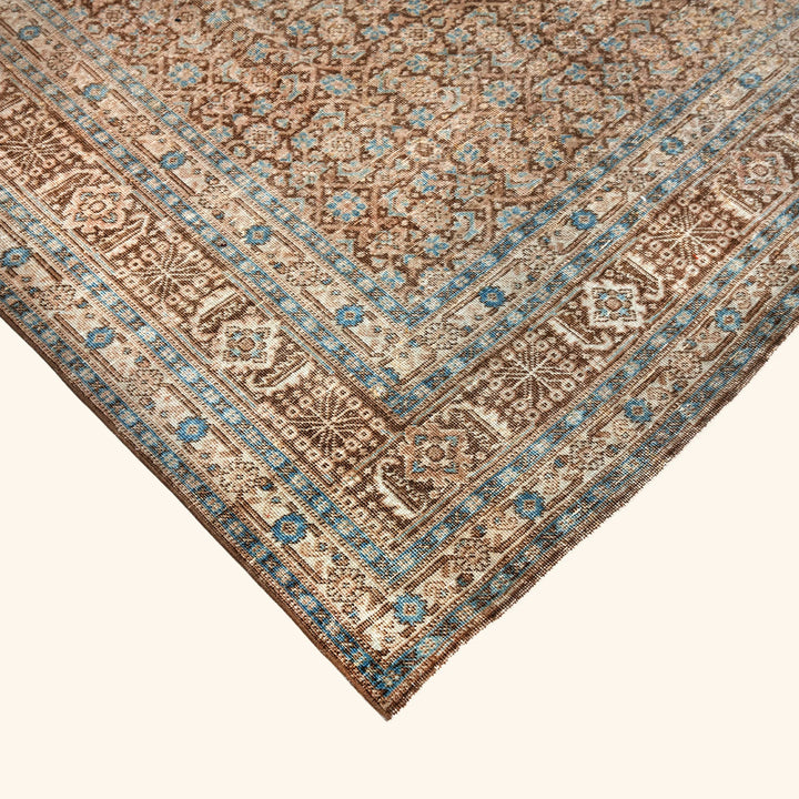Vintage Tradtional Persian Tabriz Wool Rug - 8'2" x 13'2"