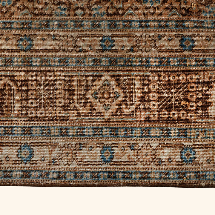 Vintage Tradtional Persian Tabriz Wool Rug - 8'2" x 13'2"