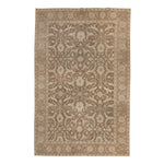 Vintage Tradtional Persian Tabriz Wool Rug - 6'2" x 9'7"